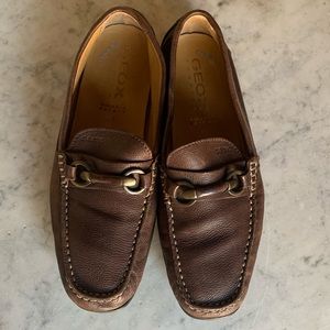 Geox Respira Leather Driving Moc